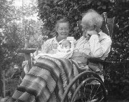 Ora and Francis Blanchard with unknown baby