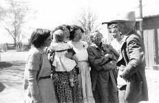 Blanchard girls in 1951