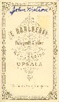 Back of Johan Mathiasson's passport photo
