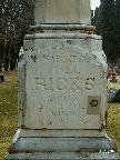 Sarah Fiske grave stone